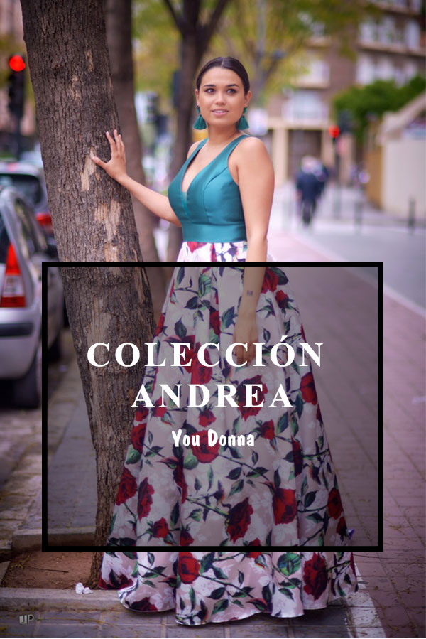 Colección Andrea look invitada eventos en You Donna